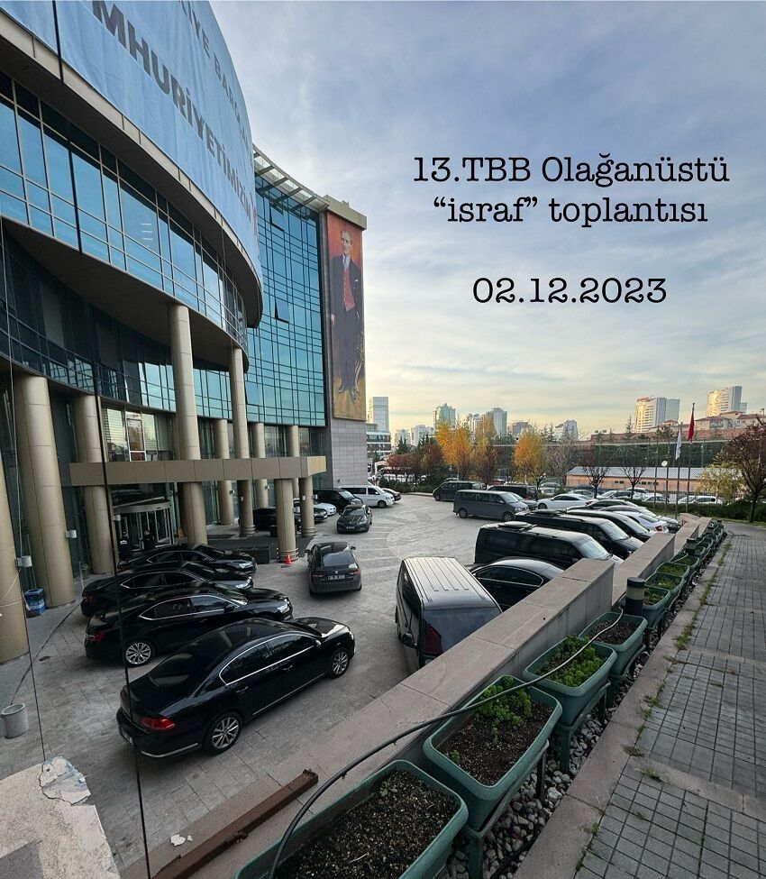 TBB 13. Olağanüstü 'İsraf' Toplantısı – görsel 1